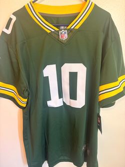 Jordan Love #10 Green Bay Packers Green Jersey – Brand New – XL