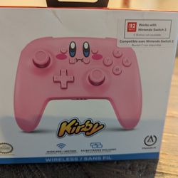 PowerA Wireless Controller for Nintendo Switch - Kirby Mouthful