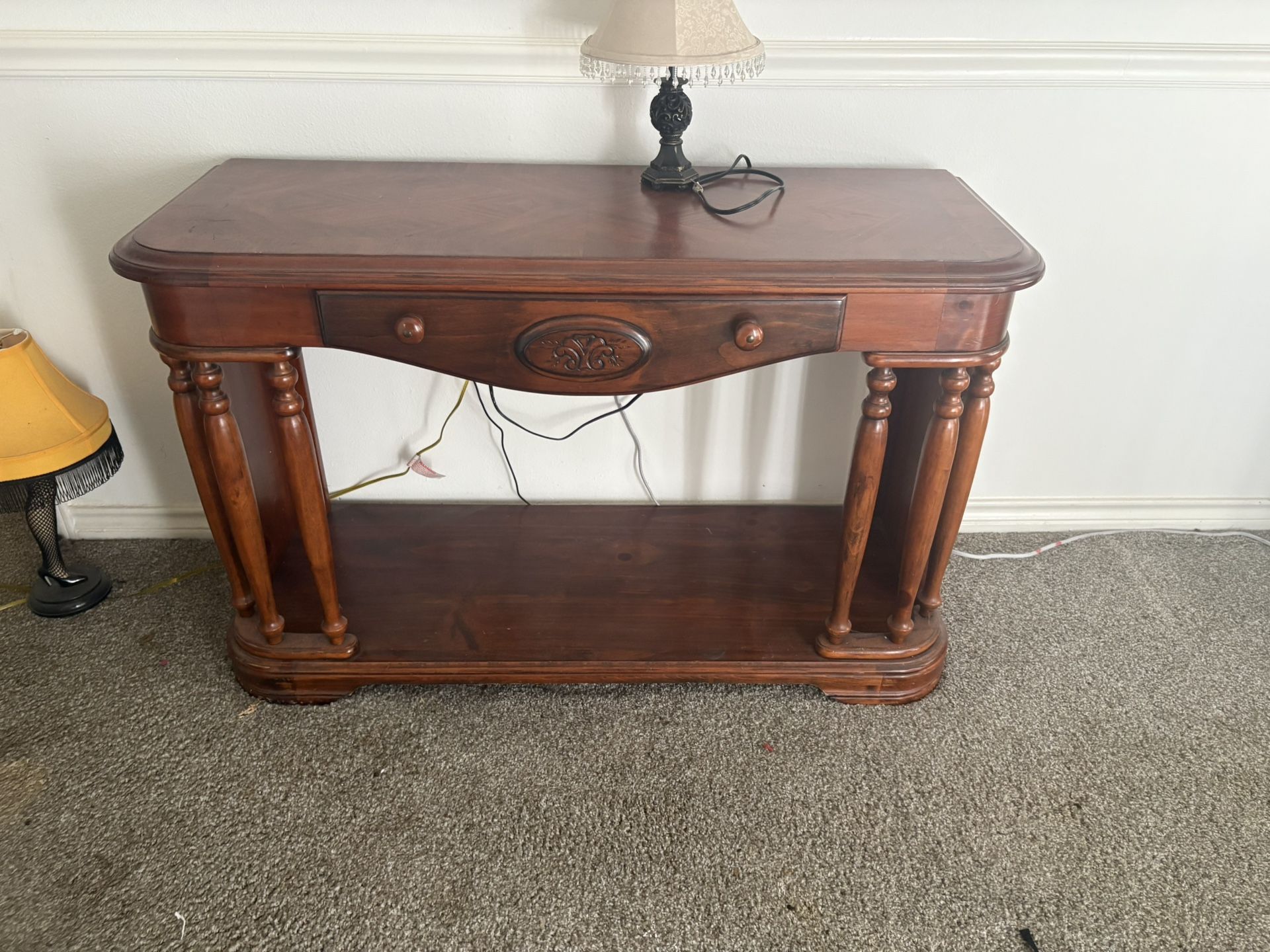 Side Table / Kinda Like A Bar Cabinet