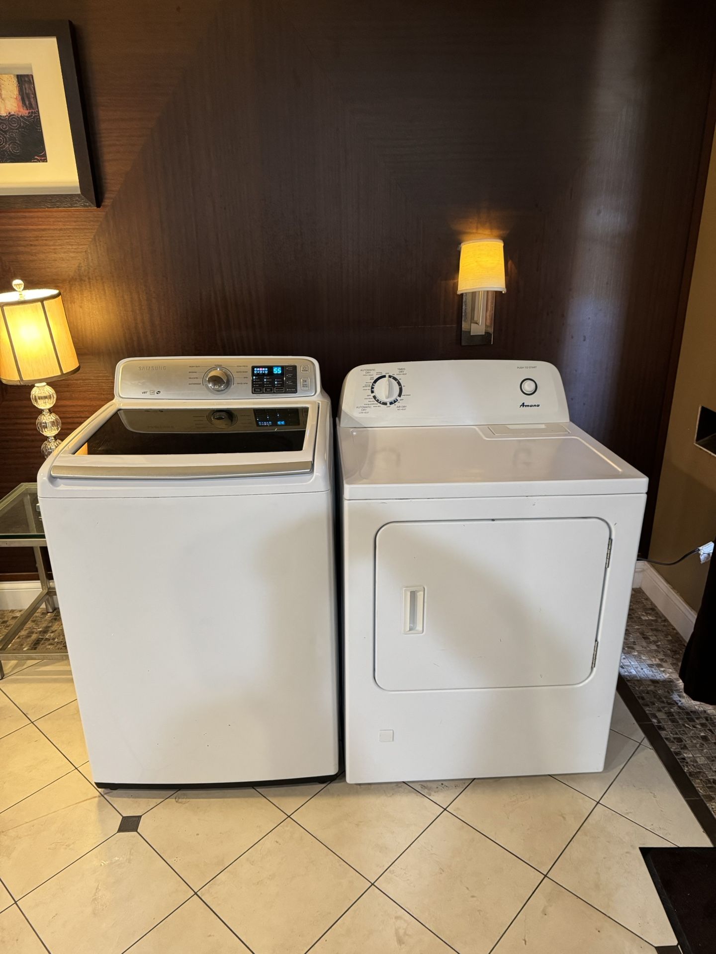 Samsung Washer And Gas Dryer