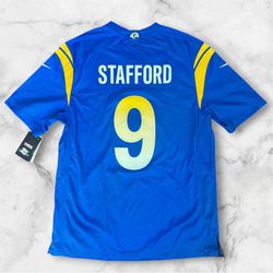 Matthew stafford Los Angeles rams authentic jersey with tags