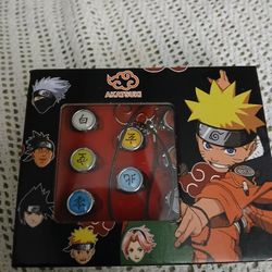 2003 Naruto Ring And Necklace Set