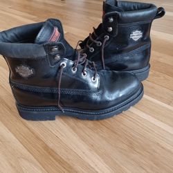 Harley Davidson Leather Boots