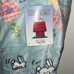 Peanuts Snoppy Blanket 