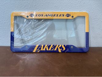 Los Angeles Lakers license plate frame