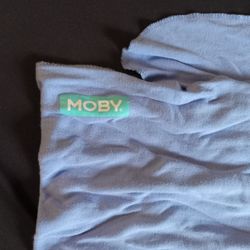 Moby Wrap – Baby Carrier (Light Blue)