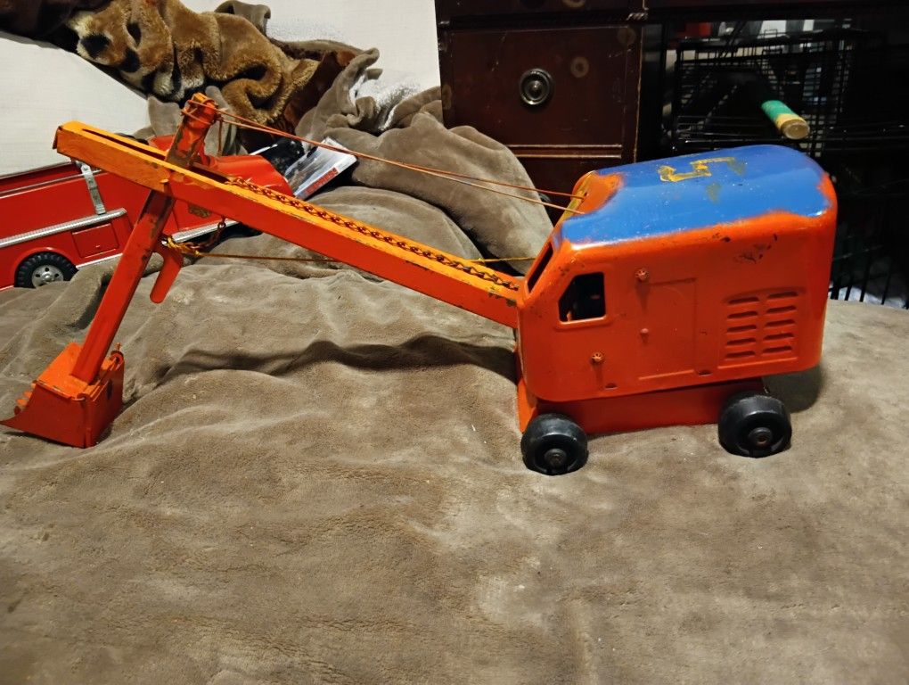Antique Toy Crane