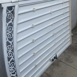 Double Steel Gate, Each Side 54 1/2” W
