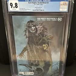 Dark Nights:Death Metal #3 Federico Variant Cover CGC 9.8
