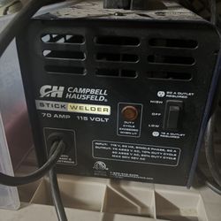 Arc Stick Welder, 115 Volt, 70 Amp Campbell Hausfeld