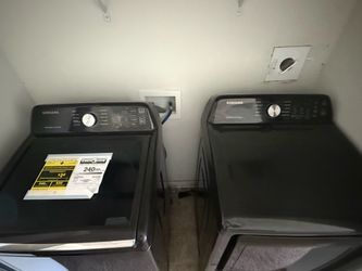 Washer and dryer