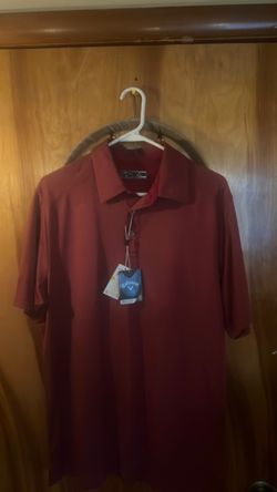 Callaway Golf Polo Shirt Red