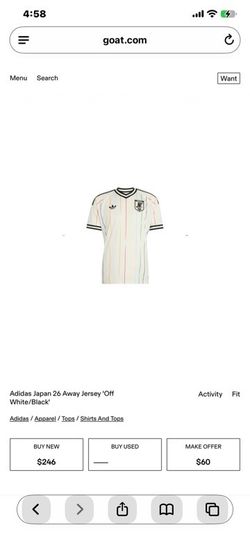 Adidas Japan Away Jersey