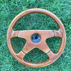 Made In Italy Wood Steering Wheel Aftermarket Italian Car Truck Parts Wooden Style Luxury Steering Wheels With Hub Adapter