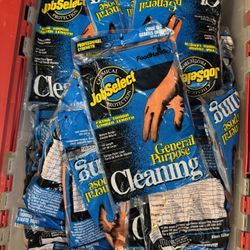 100+ New old Stock General cleaning gloves Rubber 