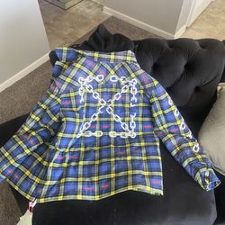 Off White Flannel Jacket 