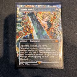 Buster Sword Magic The Gathering 
