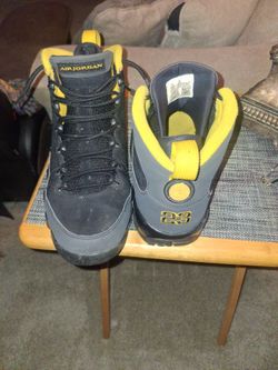 University gold Jordans