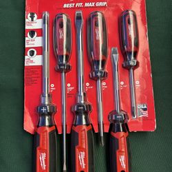 Milwaukee 6pc Screwdriver