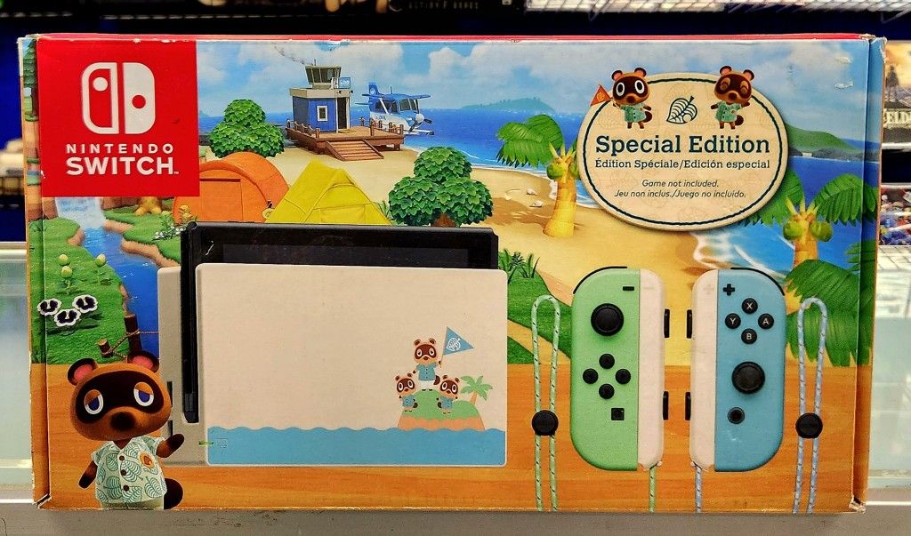 Nintendo Switch Animal Crossing Edition New