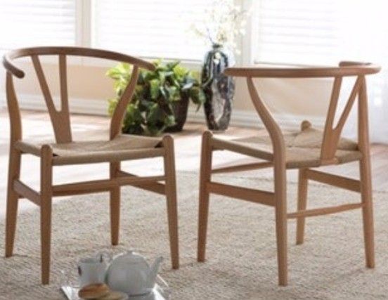 Poly and bark online weave chair in natural