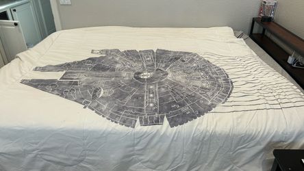 Star Wars Full size Comforter Grey/white Reversible