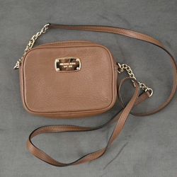 Michael Kors Leather Crossbody Bag