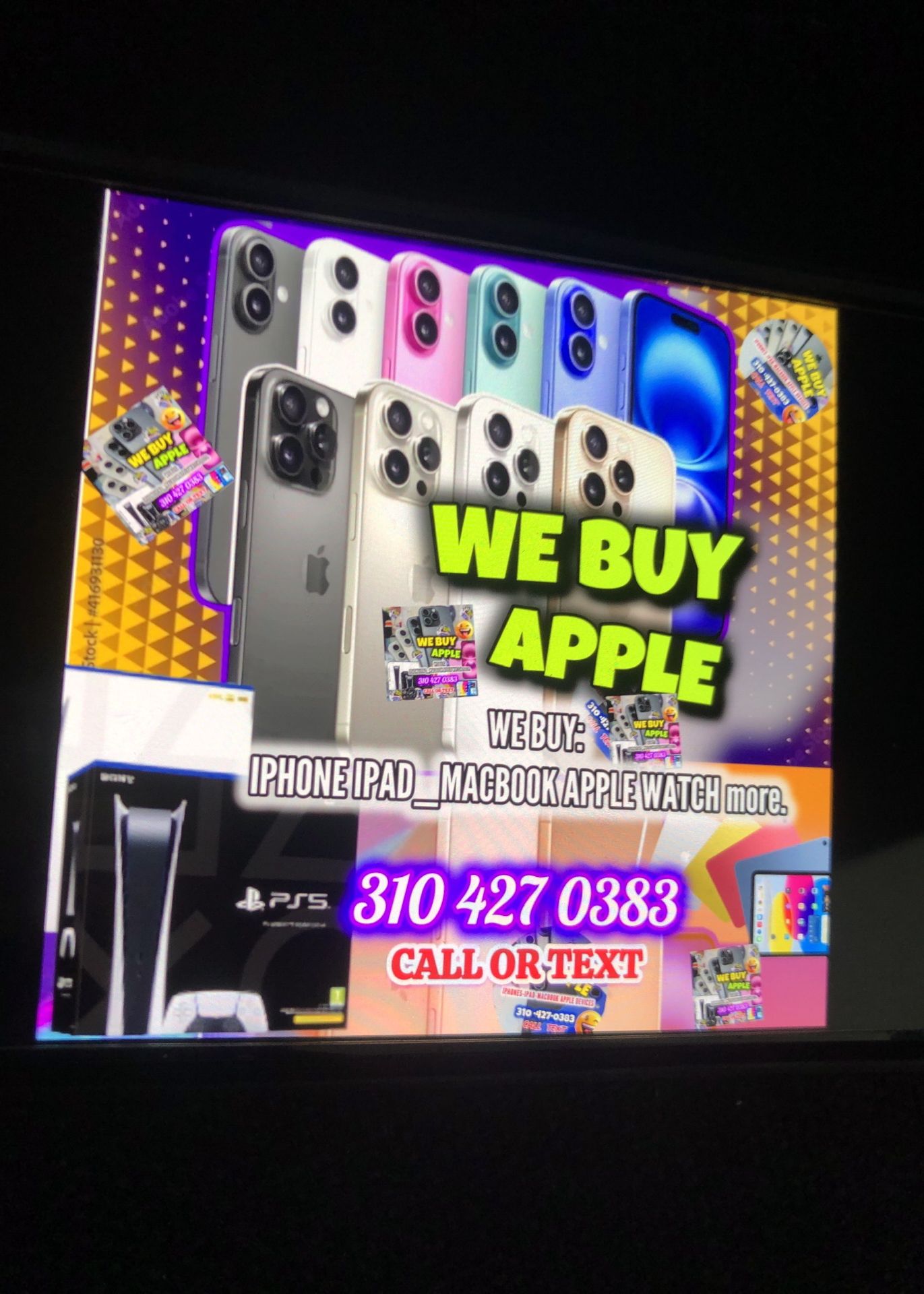 Samsung + Galaxy iPhone 16 Pro Max Buyer Cash