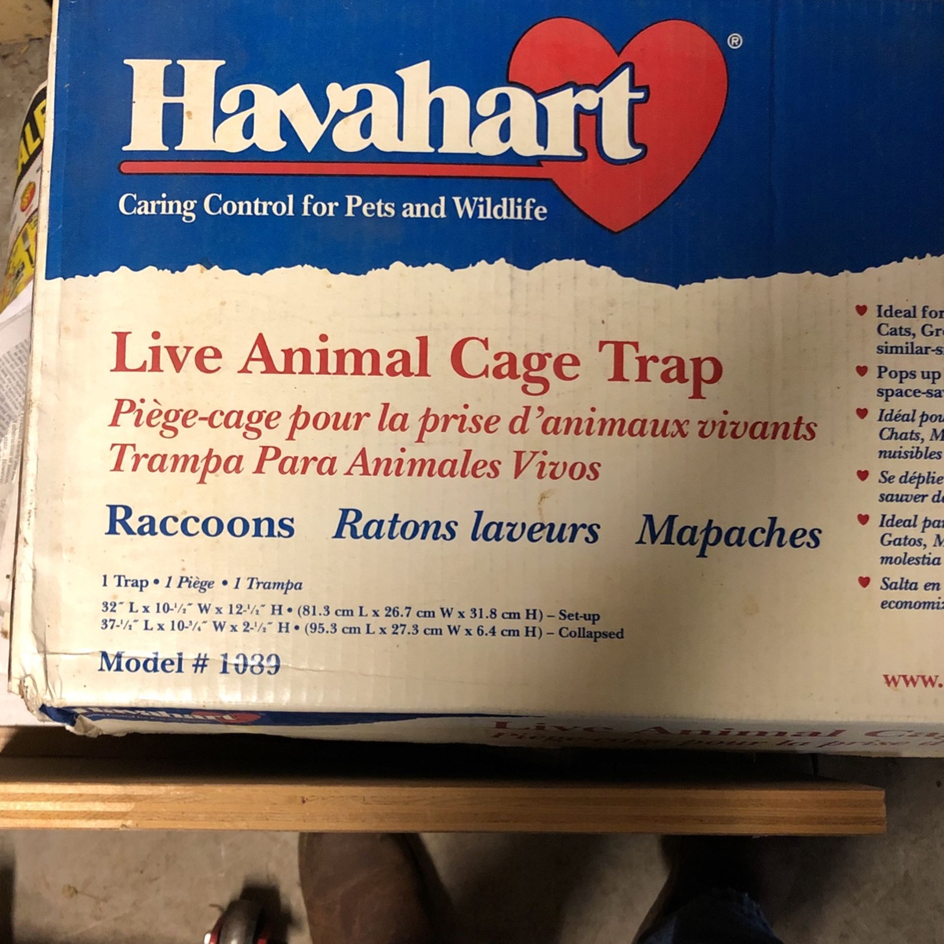 Havahart Animal Trap Model 1089