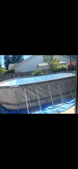Above ground pool