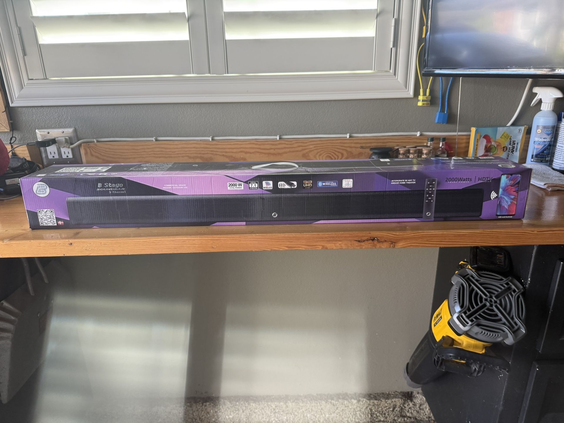 B Stage Sound Bar 3 Charge