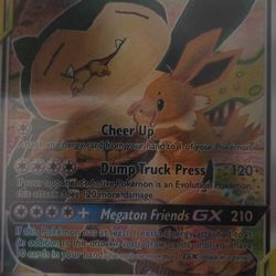 Eevee & Snorlax GX - SM169 - SM Black Star Promo.