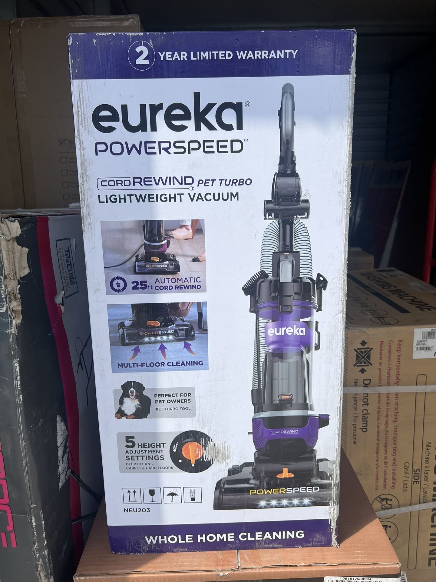 Eureka PowerSpeed Upright Bagless Vacuum