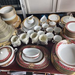 Elegant Unused Fine China Sets – American Royalty & Noritake Collections