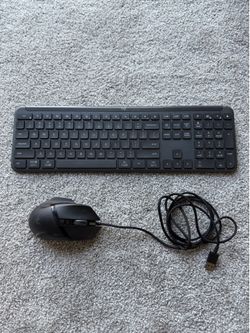 Logitech keyboard and Razer wired mouse combo $65 OBO