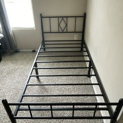 Twin Metal Bed Frame 