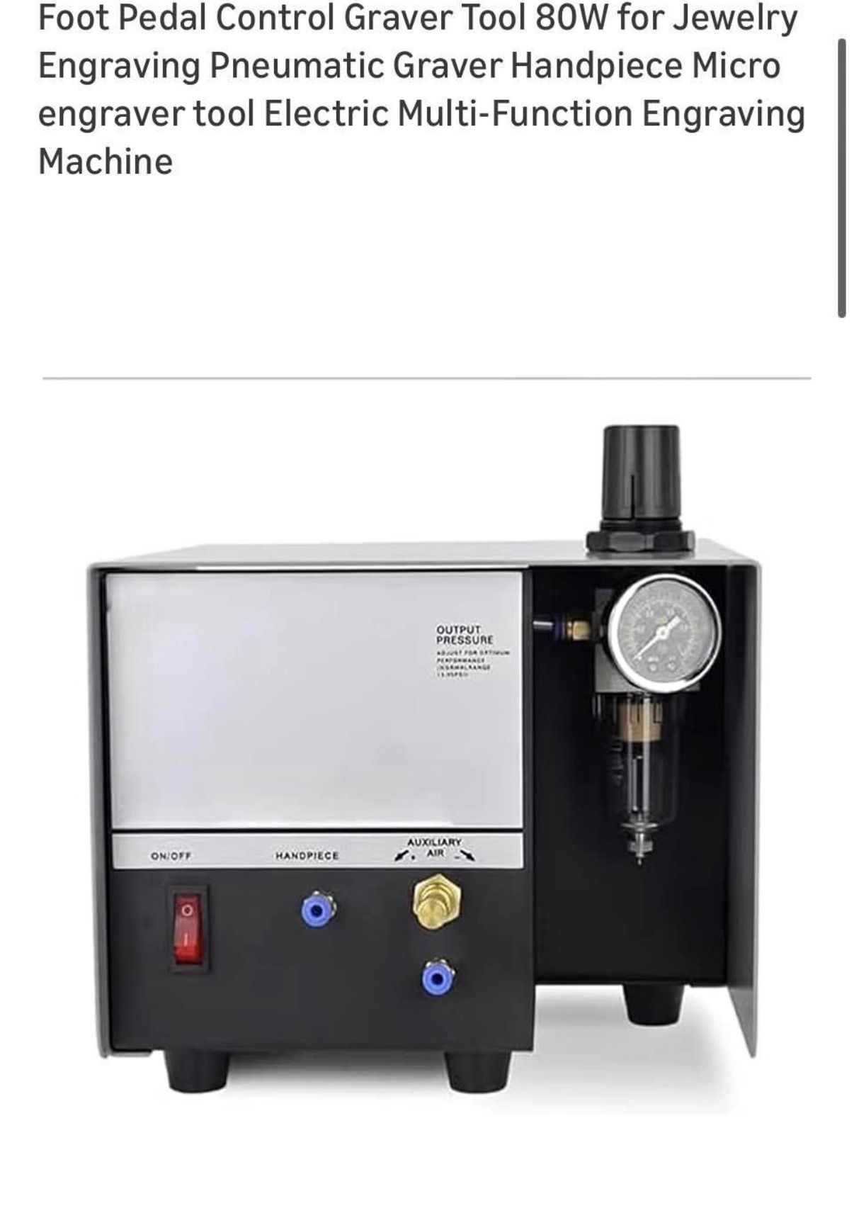 Graver tool machine jewelry Engraving