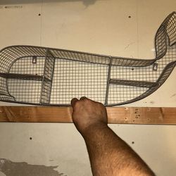 Decor Whale Basket Metal Shelf 