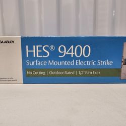 HES 9400-630 Slim-Line Surface Mounted Electric Strike Satin Stainless Steel NEW