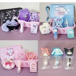 SANRIO CHARACTERS NAIL CLIPPER EYELASH CURLER BEAUTY BUNDLE 