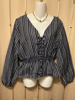 Stripe Woman’s Blouse 