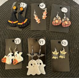 Aretes de Halloween