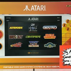 My Arcade Atari Gamestation Go Video Game System W/ 200+ Games New 