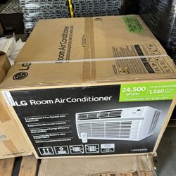 LG 24,500 BTU 230V Window Smart Air Conditioner with Remote