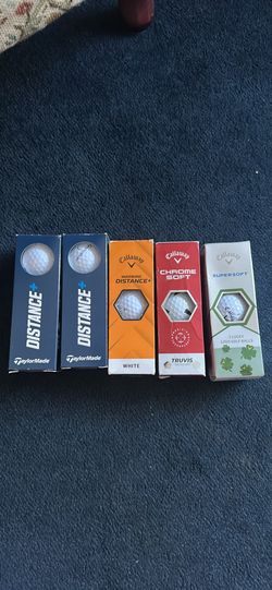 15 New Golf Balls – Callaway & TaylorMade – Never Used – $30 OBO