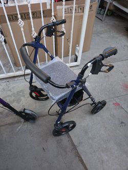 New Blue adult walker