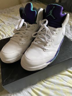 Jordan grape 5 size 11.5