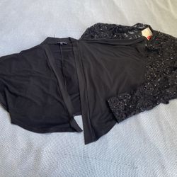 2 Balero Style Women’s Jackets Size Large