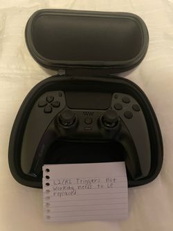 Scuff reflex controller L2, R2 trigger not working