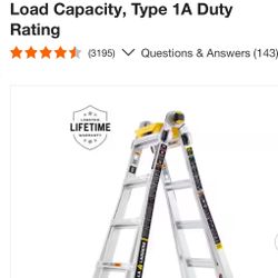 22 Inch Gorilla Ladder New Never Used 